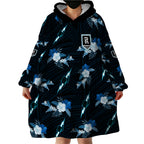 custom-text-and-number-port-adelaide-football-wearable-blanket-hoodie-power-polynesian-tribal-mix-tropical-hawaiian-style