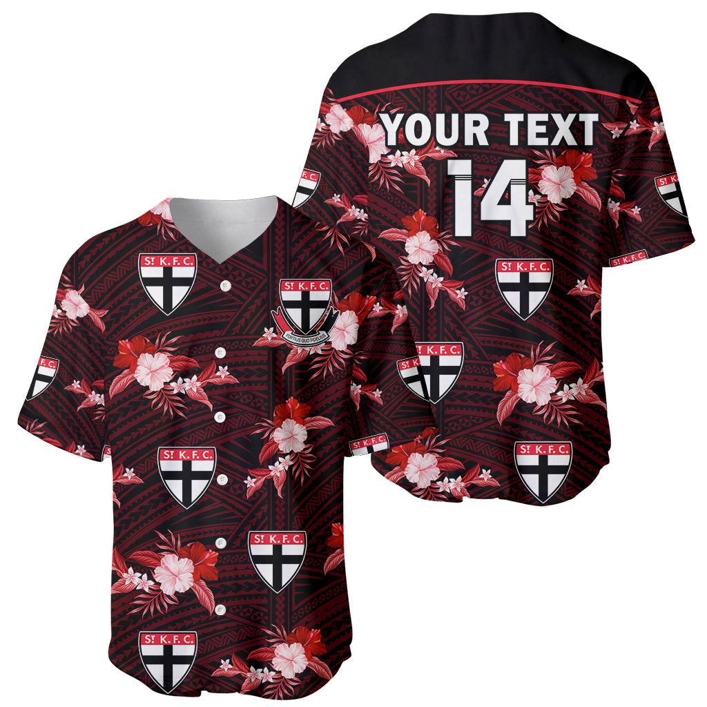 custom-text-and-number-st-kilda-football-baseball-jersey-saints-polynesian-tribal-mix-tropical-hawaiian-style