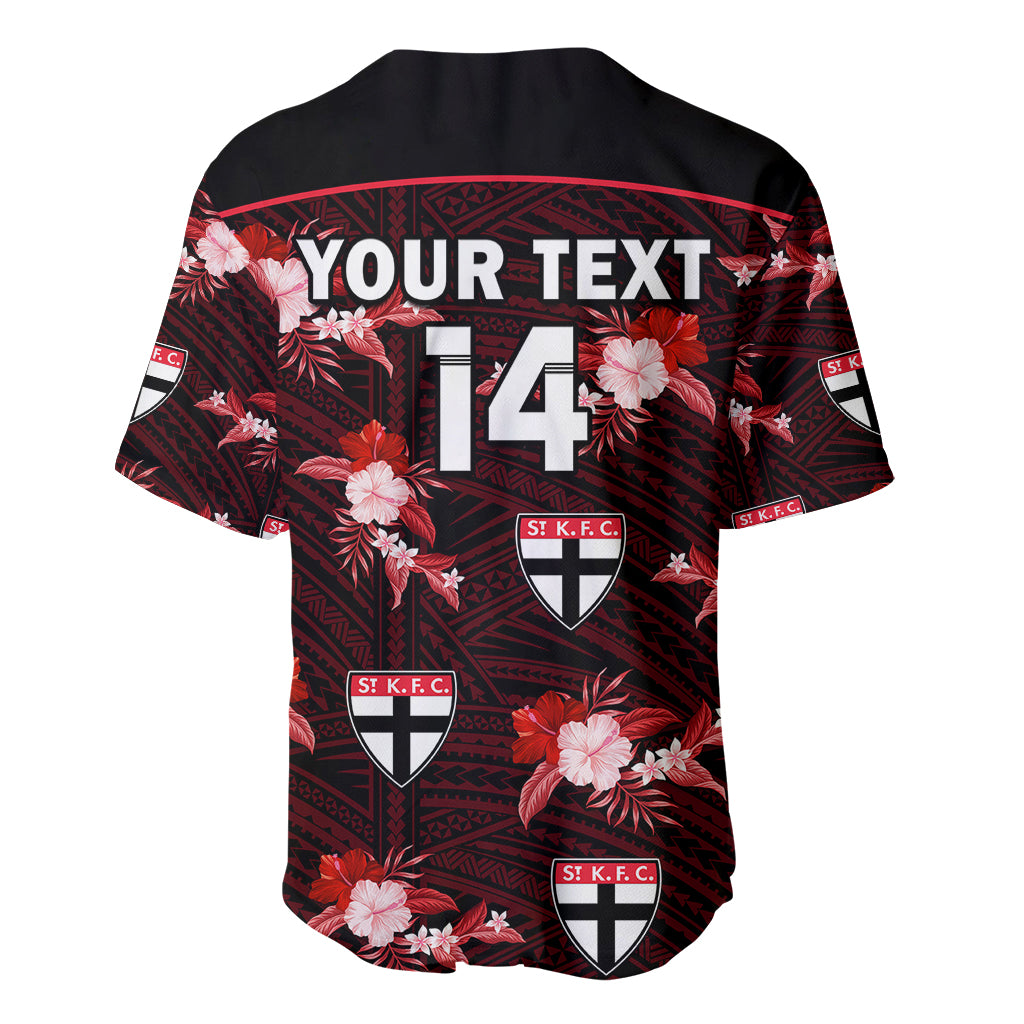 custom-text-and-number-st-kilda-football-baseball-jersey-saints-polynesian-tribal-mix-tropical-hawaiian-style