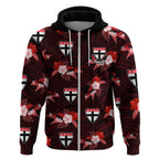custom-text-and-number-st-kilda-football-hoodie-saints-polynesian-tribal-mix-tropical-hawaiian-style