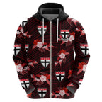 custom-text-and-number-st-kilda-football-hoodie-saints-polynesian-tribal-mix-tropical-hawaiian-style