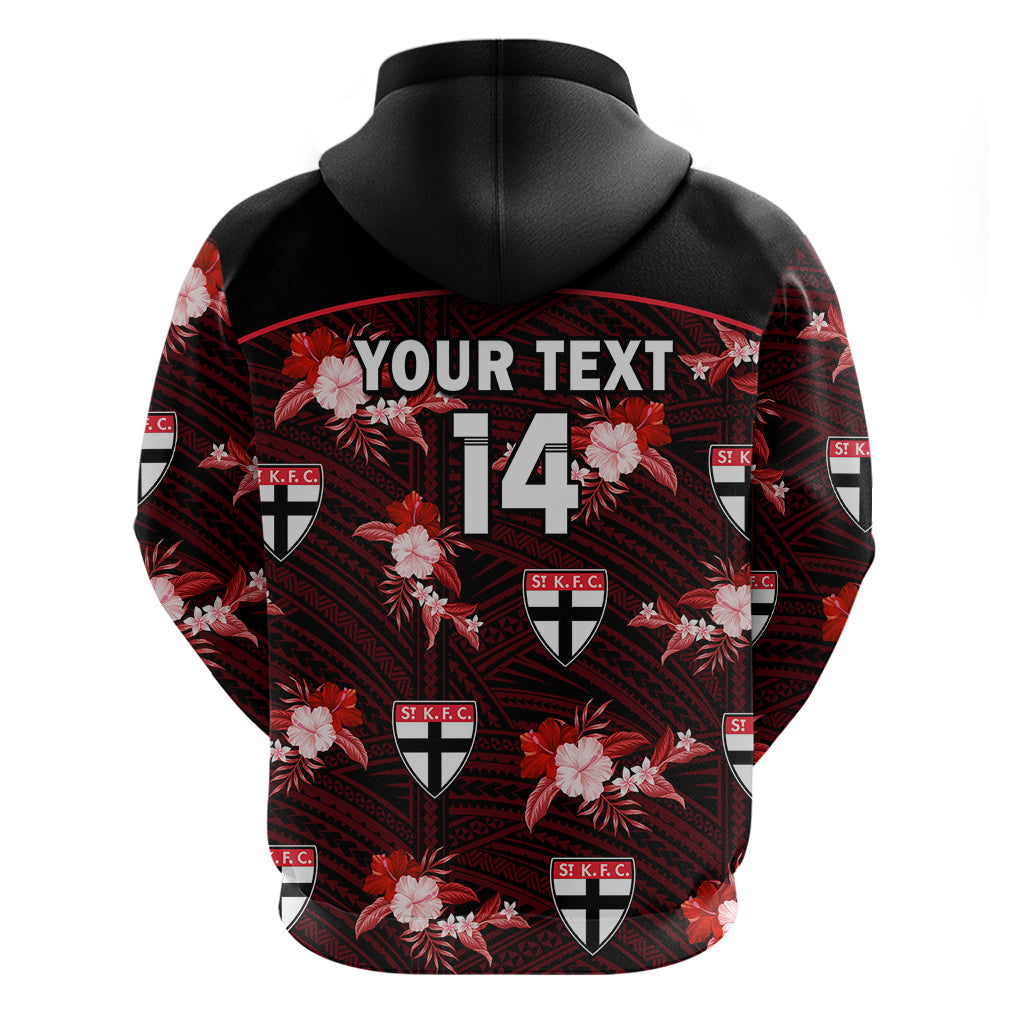 custom-text-and-number-st-kilda-football-hoodie-saints-polynesian-tribal-mix-tropical-hawaiian-style
