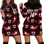 custom-text-and-number-st-kilda-football-hoodie-dress-saints-polynesian-tribal-mix-tropical-hawaiian-style
