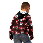 custom-text-and-number-st-kilda-football-kid-hoodie-saints-polynesian-tribal-mix-tropical-hawaiian-style