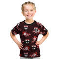 custom-text-and-number-st-kilda-football-kid-t-shirt-saints-polynesian-tribal-mix-tropical-hawaiian-style