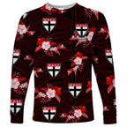 custom-text-and-number-st-kilda-football-long-sleeve-shirt-saints-polynesian-tribal-mix-tropical-hawaiian-style