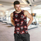 custom-text-and-number-st-kilda-football-men-tank-top-saints-polynesian-tribal-mix-tropical-hawaiian-style