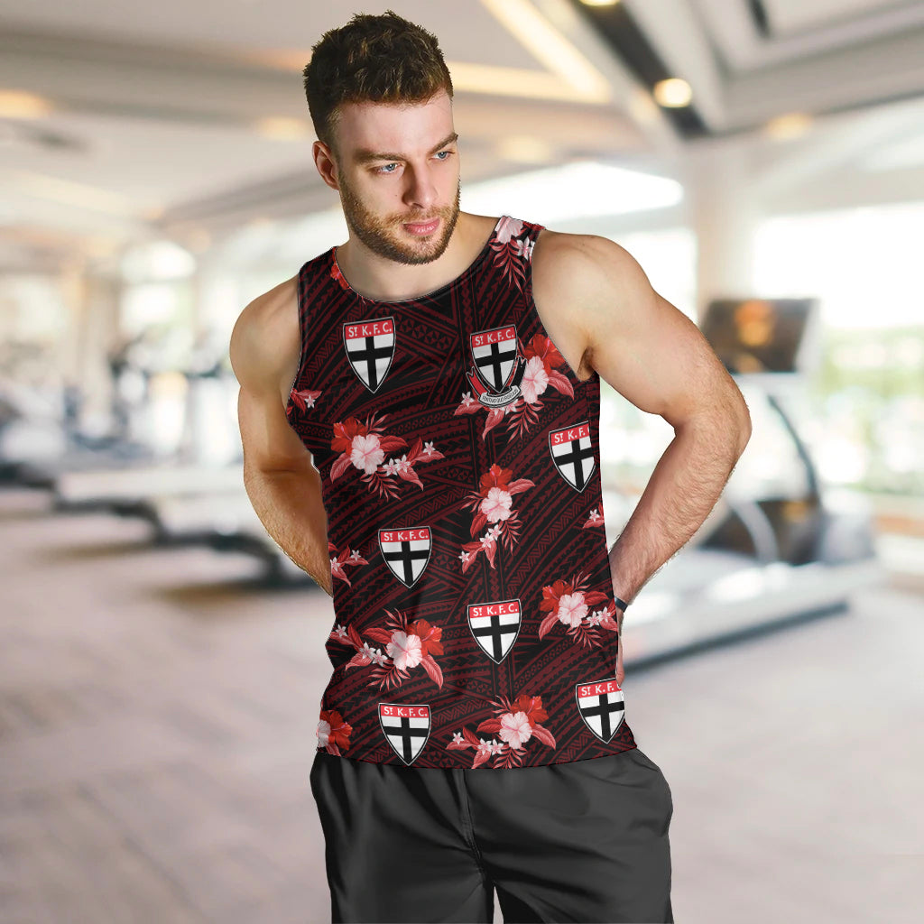 custom-text-and-number-st-kilda-football-men-tank-top-saints-polynesian-tribal-mix-tropical-hawaiian-style