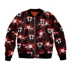 custom-text-and-number-st-kilda-football-sleeve-zip-bomber-jacket-saints-polynesian-tribal-mix-tropical-hawaiian-style