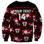 custom-text-and-number-st-kilda-football-sweatshirt-saints-polynesian-tribal-mix-tropical-hawaiian-style