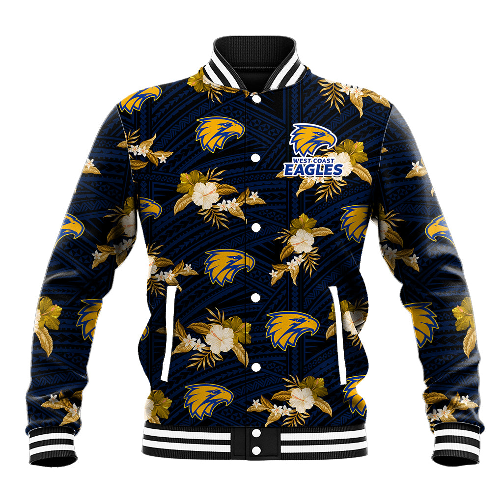 custom-text-and-number-eagles-football-baseball-jacket-west-coast-polynesian-tribal-mix-tropical-hawaiian-style