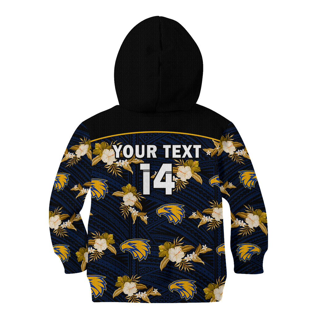 custom-text-and-number-eagles-football-kid-hoodie-west-coast-polynesian-tribal-mix-tropical-hawaiian-style