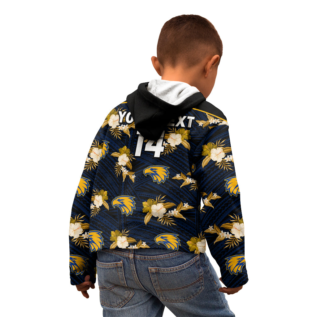 custom-text-and-number-eagles-football-kid-hoodie-west-coast-polynesian-tribal-mix-tropical-hawaiian-style
