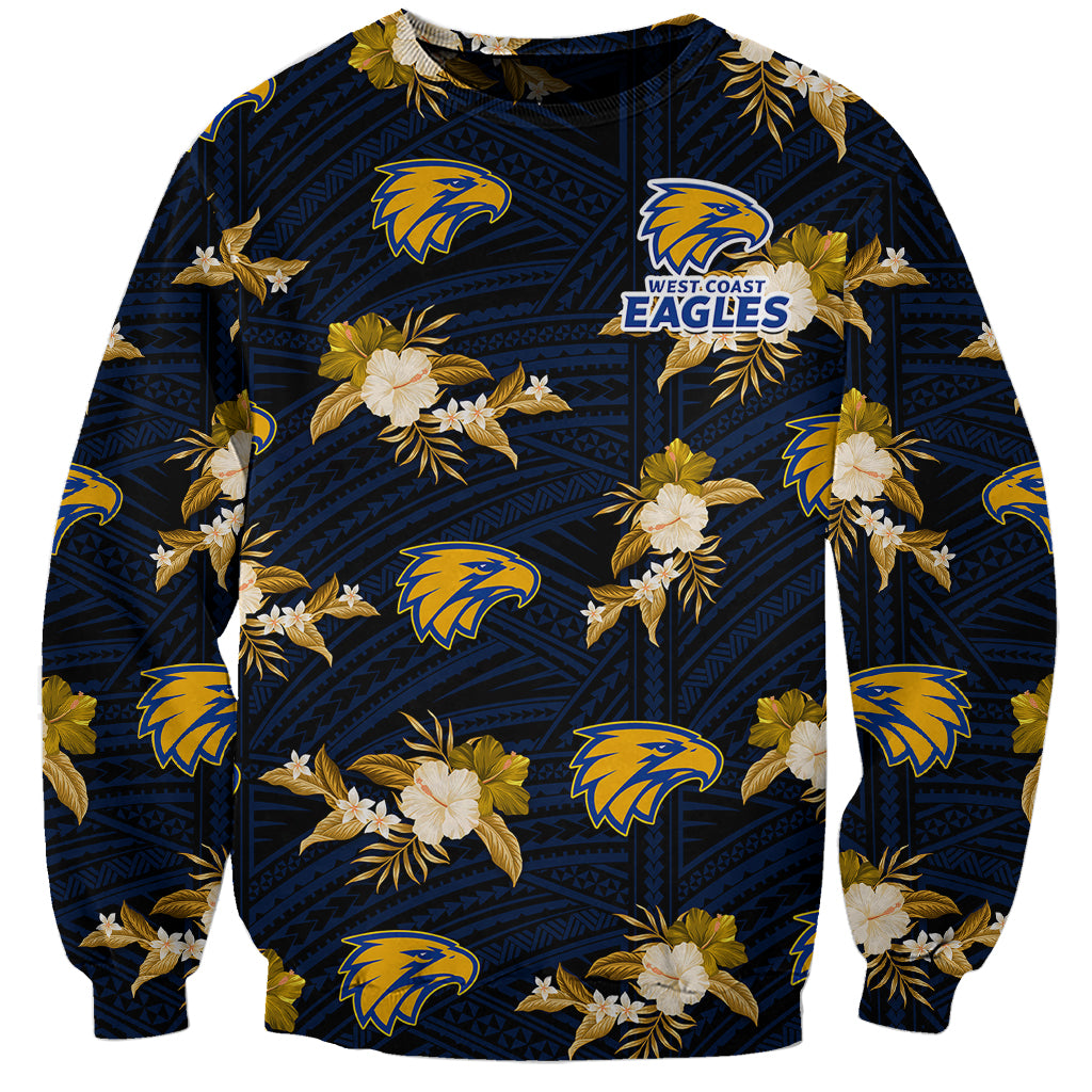 custom-text-and-number-eagles-football-sweatshirt-west-coast-polynesian-tribal-mix-tropical-hawaiian-style