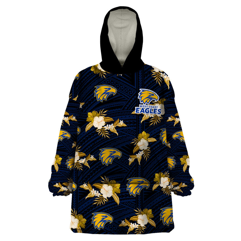 custom-text-and-number-eagles-football-wearable-blanket-hoodie-west-coast-polynesian-tribal-mix-tropical-hawaiian-style