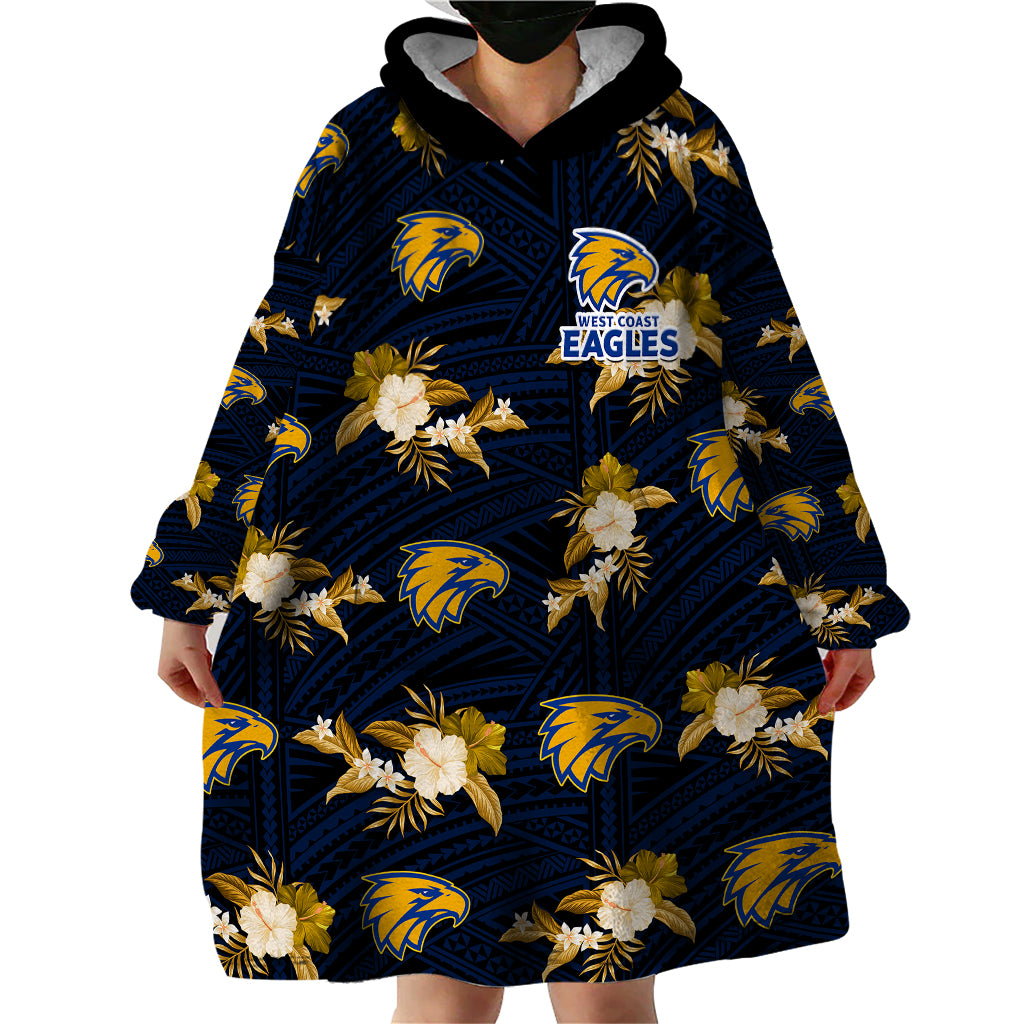 custom-text-and-number-eagles-football-wearable-blanket-hoodie-west-coast-polynesian-tribal-mix-tropical-hawaiian-style