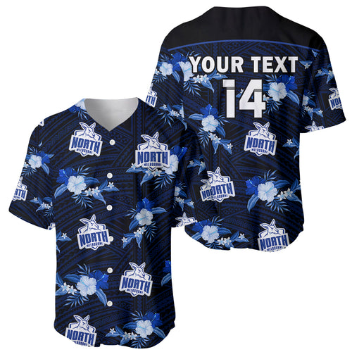 custom-text-and-number-north-melbourne-football-baseball-jersey-kangaroos-polynesian-tribal-mix-tropical-hawaiian-style