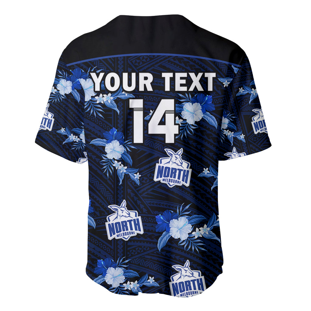 custom-text-and-number-north-melbourne-football-baseball-jersey-kangaroos-polynesian-tribal-mix-tropical-hawaiian-style