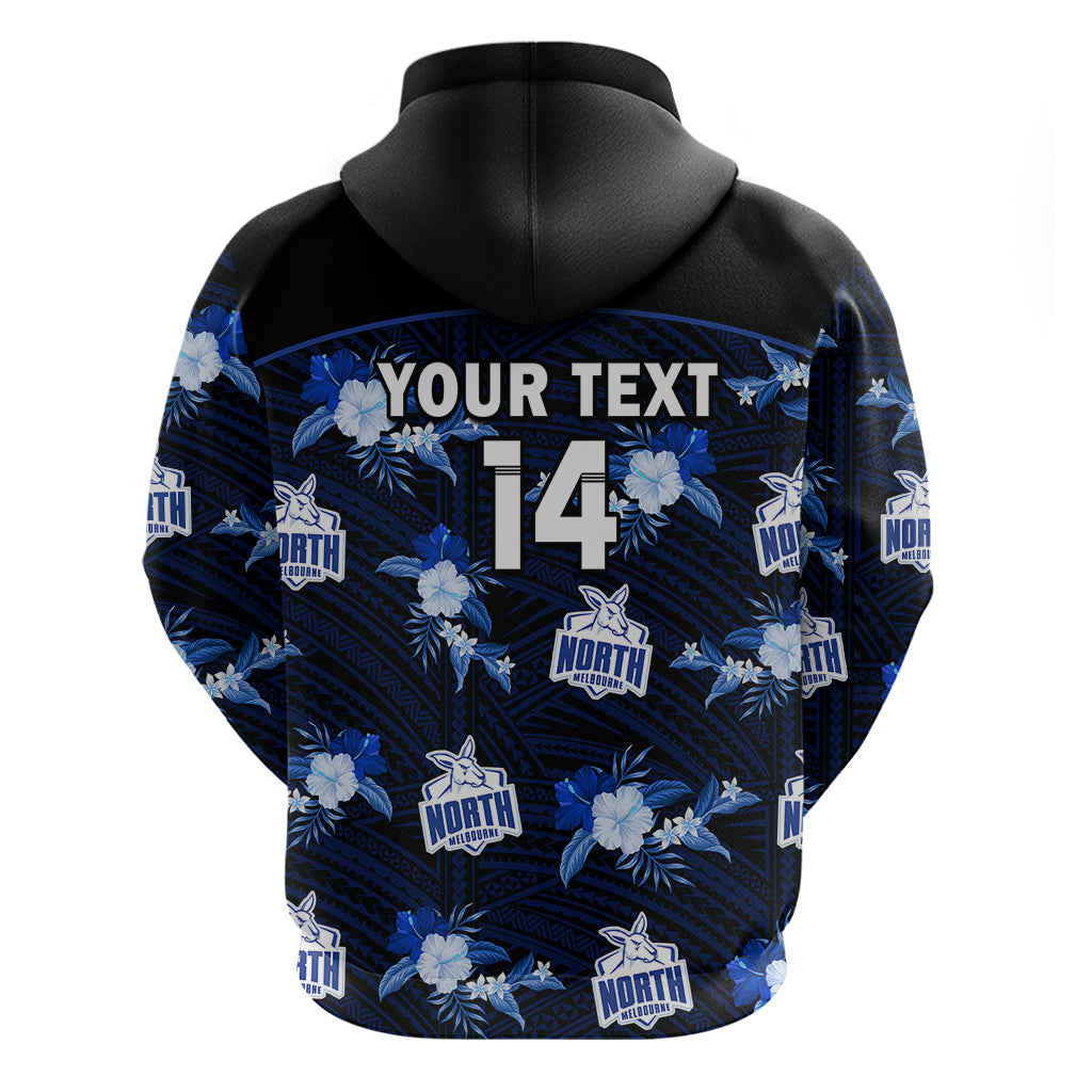 custom-text-and-number-north-melbourne-football-hoodie-kangaroos-polynesian-tribal-mix-tropical-hawaiian-style