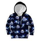 custom-text-and-number-north-melbourne-football-kid-hoodie-kangaroos-polynesian-tribal-mix-tropical-hawaiian-style