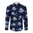 custom-text-and-number-north-melbourne-football-long-sleeve-button-shirt-kangaroos-polynesian-tribal-mix-tropical-hawaiian-style