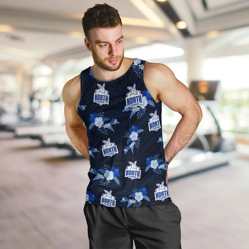 custom-text-and-number-north-melbourne-football-men-tank-top-kangaroos-polynesian-tribal-mix-tropical-hawaiian-style
