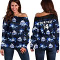 custom-text-and-number-north-melbourne-football-off-shoulder-sweater-kangaroos-polynesian-tribal-mix-tropical-hawaiian-style