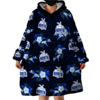 custom-text-and-number-north-melbourne-football-wearable-blanket-hoodie-kangaroos-polynesian-tribal-mix-tropical-hawaiian-style