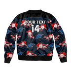 custom-text-and-number-adelaide-crows-football-bomber-jacket-polynesian-tribal-mix-tropical-hawaiian-style