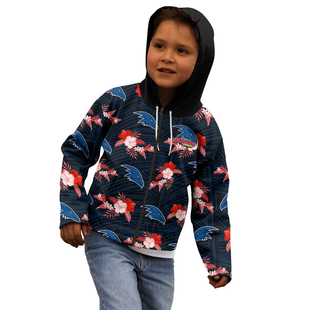 custom-text-and-number-adelaide-crows-football-kid-hoodie-polynesian-tribal-mix-tropical-hawaiian-style