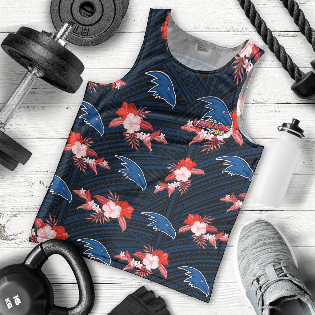 custom-text-and-number-adelaide-crows-football-men-tank-top-polynesian-tribal-mix-tropical-hawaiian-style
