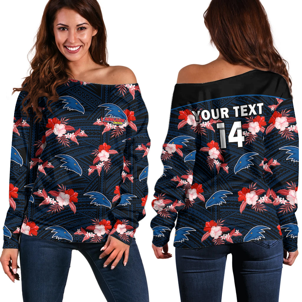custom-text-and-number-adelaide-crows-football-off-shoulder-sweater-polynesian-tribal-mix-tropical-hawaiian-style
