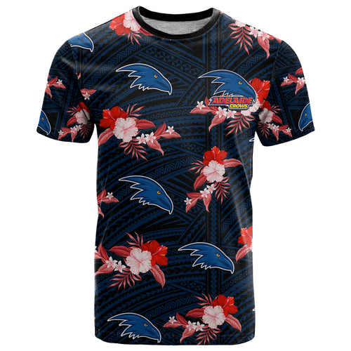 custom-text-and-number-adelaide-crows-football-t-shirt-polynesian-tribal-mix-tropical-hawaiian-style