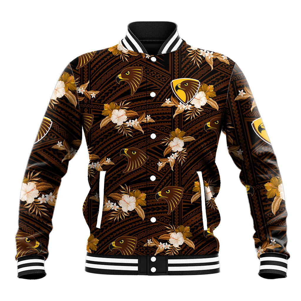 custom-text-and-number-hawthorn-football-baseball-jacket-hawks-polynesian-tribal-mix-tropical-hawaiian-style