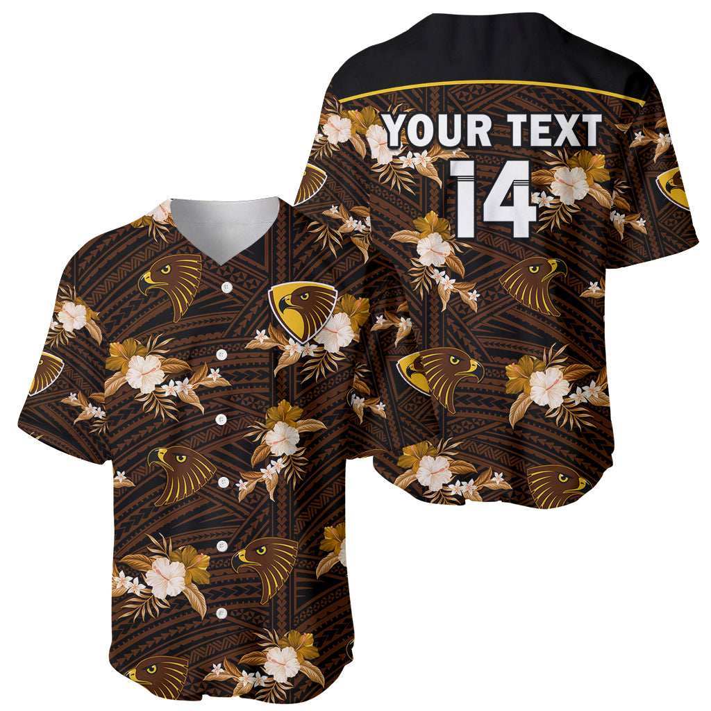 custom-text-and-number-hawthorn-football-baseball-jersey-hawks-polynesian-tribal-mix-tropical-hawaiian-style