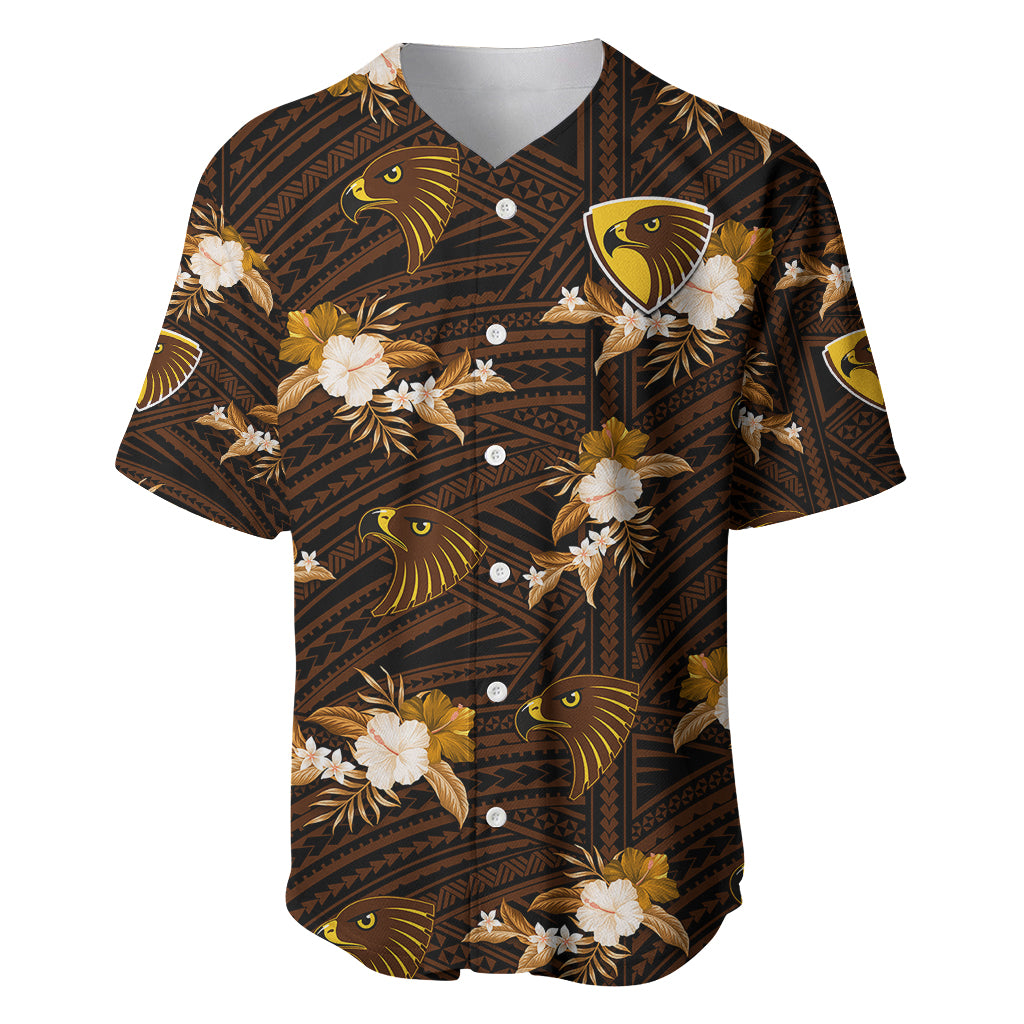 custom-text-and-number-hawthorn-football-baseball-jersey-hawks-polynesian-tribal-mix-tropical-hawaiian-style