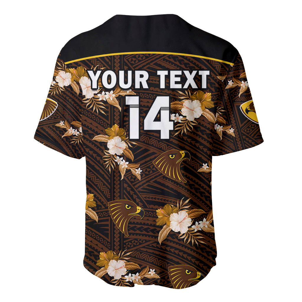 custom-text-and-number-hawthorn-football-baseball-jersey-hawks-polynesian-tribal-mix-tropical-hawaiian-style