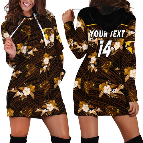 custom-text-and-number-hawthorn-football-hoodie-dress-hawks-polynesian-tribal-mix-tropical-hawaiian-style