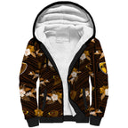 custom-text-and-number-hawthorn-football-sherpa-hoodie-hawks-polynesian-tribal-mix-tropical-hawaiian-style