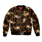 custom-text-and-number-hawthorn-football-sleeve-zip-bomber-jacket-hawks-polynesian-tribal-mix-tropical-hawaiian-style