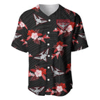 custom-text-and-number-essendon-football-baseball-jersey-bombers-polynesian-tribal-mix-tropical-hawaiian-style