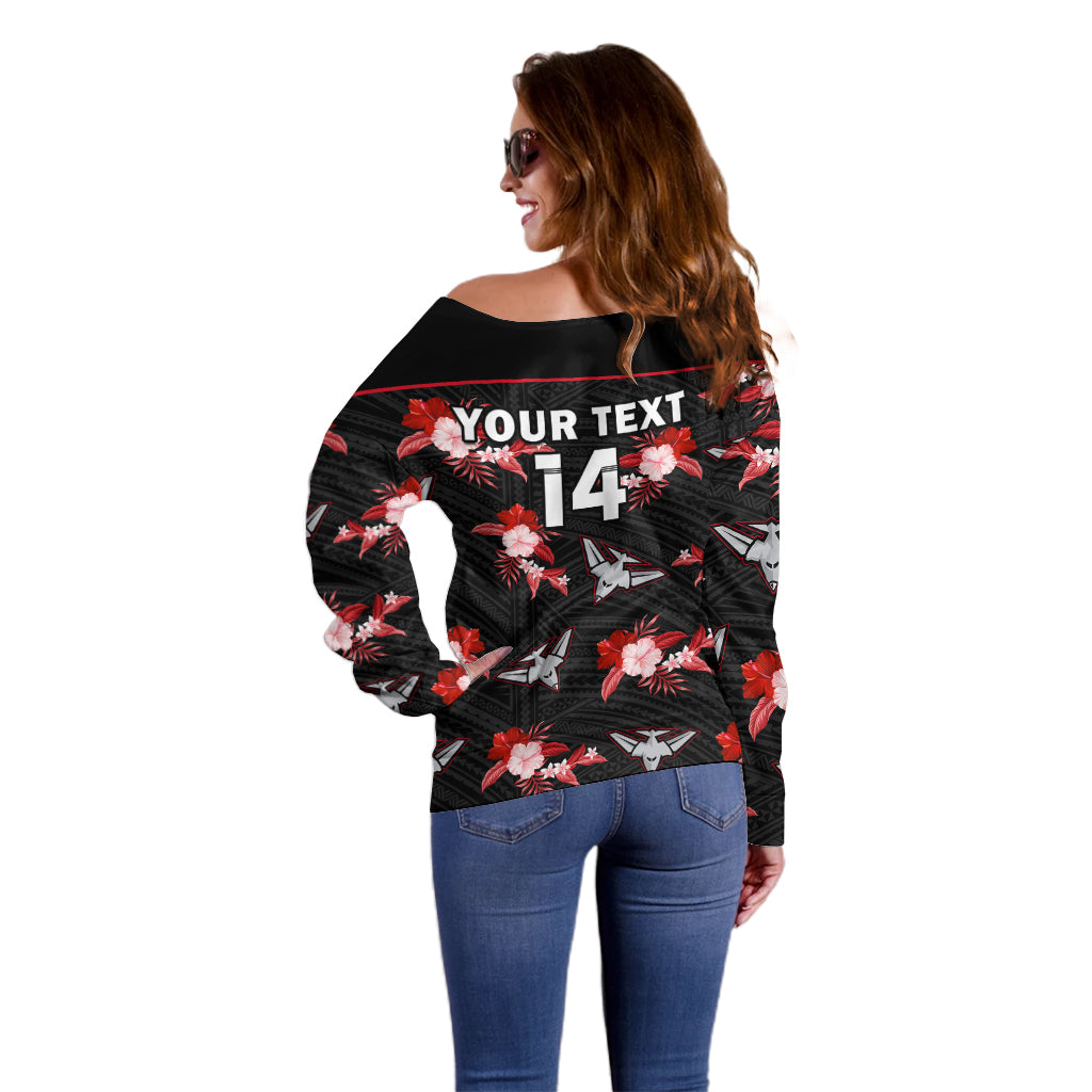custom-text-and-number-essendon-football-off-shoulder-sweater-bombers-polynesian-tribal-mix-tropical-hawaiian-style