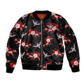 custom-text-and-number-essendon-football-sleeve-zip-bomber-jacket-bombers-polynesian-tribal-mix-tropical-hawaiian-style