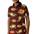 custom-text-and-number-gold-coast-football-kid-polo-shirt-suns-polynesian-tribal-mix-tropical-hawaiian-style