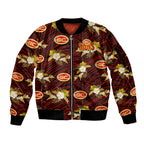 custom-text-and-number-gold-coast-football-sleeve-zip-bomber-jacket-suns-polynesian-tribal-mix-tropical-hawaiian-style