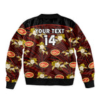 custom-text-and-number-gold-coast-football-sleeve-zip-bomber-jacket-suns-polynesian-tribal-mix-tropical-hawaiian-style