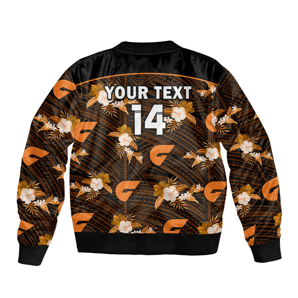 custom-text-and-number-giants-football-sleeve-zip-bomber-jacket-gws-polynesian-tribal-mix-tropical-hawaiian-style