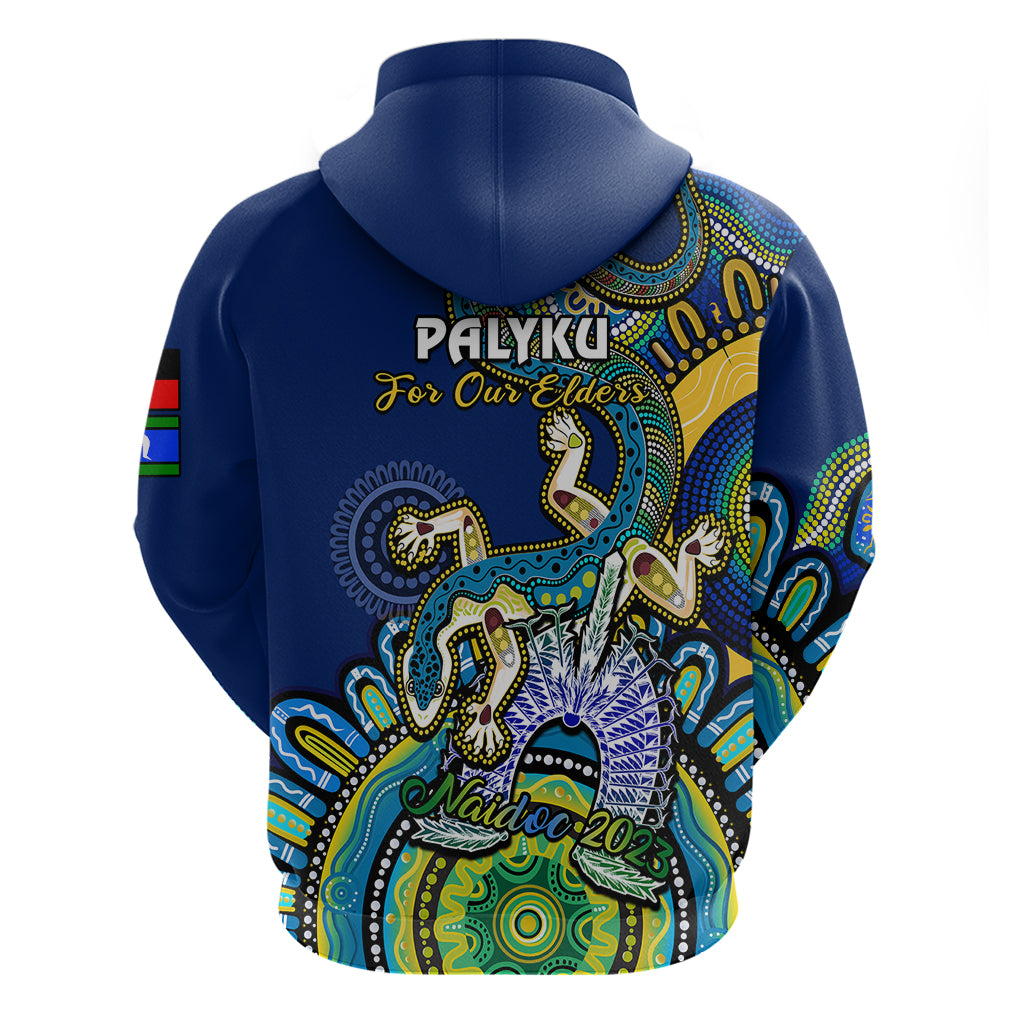 australia-naidoc-2023-hoodie-palyku-indigenous-lizard-for-our-elders