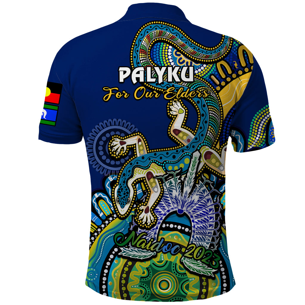 australia-naidoc-2023-polo-shirt-palyku-indigenous-lizard-for-our-elders