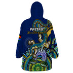 australia-naidoc-2023-wearable-blanket-hoodie-palyku-indigenous-lizard-for-our-elders